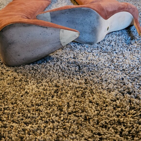 Stuart weitzman suede cappuccino over the knee boot 7.5 - Picture 2 of 5